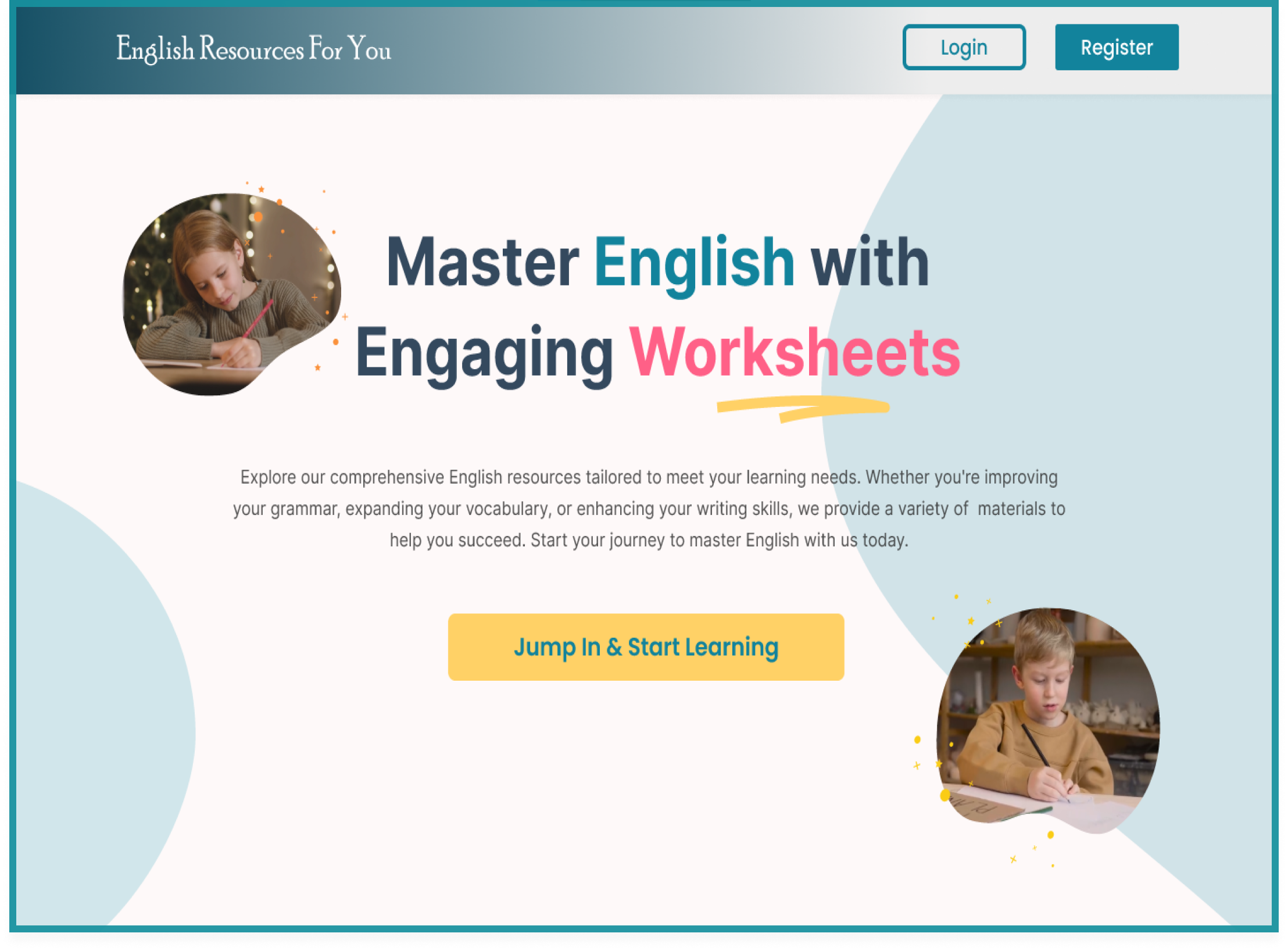ENGLISH RESOURCES FOR YOU